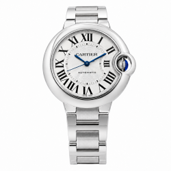 Cartier Ballon Bleu De 33MM W6920071 White Dial Watch